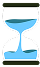 Hourglass loading icon symbolizing wait time for WP Services website processes